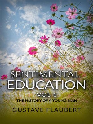cover image of Sentimental Education, or the History of a young man Vol 1